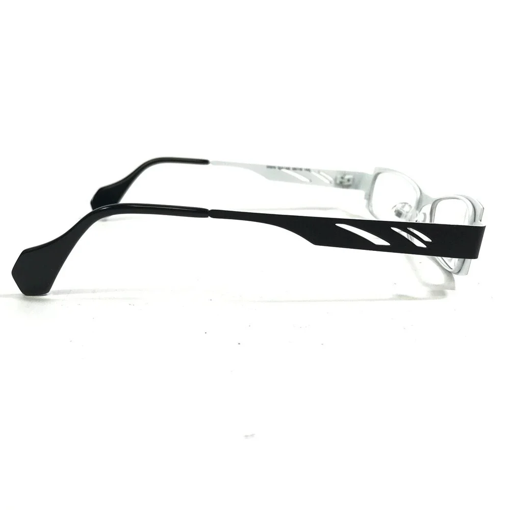 Iyoko-Inyake Eyeglasses Frames IY573 Col.143 Black White Cat Eye 48-18-140